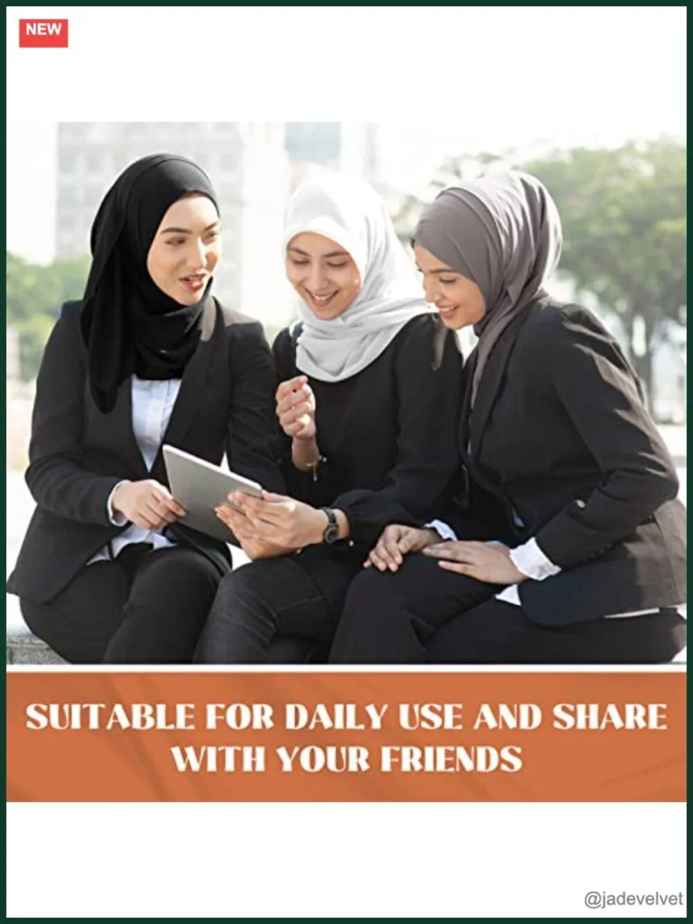 Chiffon Scarves Set with Hijab Caps Muslim Underscarf Turban Sleep Hats Soft